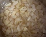 Almaszósz tej- és lisztmentesen 🍎🍌 recept fázis 3 fotója