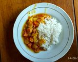 Foto langkah ke 7 dari resep Kare Sosis Simple.