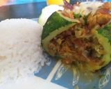 Foto del paso 5 de la receta: Zucchini rellenos con cochayuyo