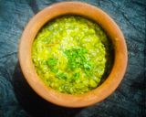 A picture of step 6 of Dal palak (In pressure cooker).