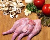 Une image de l'étape 1 de Lapin aux champignons 🍄.