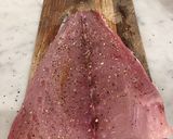 A picture of step 3 of Pan fried zesty Yellowtail.