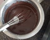 A picture of step 2 of Chocolate dessert loaded with dry fruits.