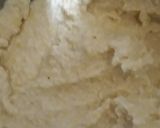 A picture of step 1 of Dahi bhalle.