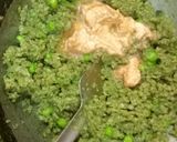 A picture of step 5 of Green Soya Matar Keema Mumbai Style.
