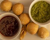 A picture of step 6 of Kachori.