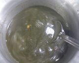 A picture of step 3 of Chia seeds mint lemon drink.