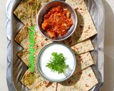A picture of step 9 of Methi Besan Paratha/ Fenugreek Paratha.