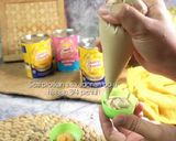 Foto langkah ke 5 dari resep Bakpia Kukus Batik.