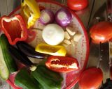 A picture of step 1 of Ratatouille.