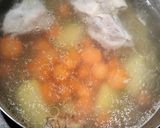 Foto langkah ke 4 dari resep Sop Ayam Makaroni.