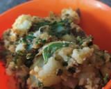 पालक आलू की सब्जी (Palak aloo ki sabzi recipe in Hindi) रेसिपी चरण 7 फोटो