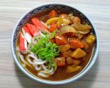 Hình bước làm 6 của món Udon Karei (Mì udon cà ri)
