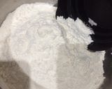 A picture of step 1 of Pizza roll ups.