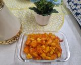 Foto langkah ke 5 dari resep Udang, sambal lado dan potato.