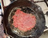 Pas rețetă Smash burger cu chiflă integrală și cartofi la cuptor 5 fotografie