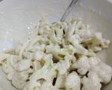 A picture of step 2 of Gobi Manchurian / Sweet and Sour Cauliflower.