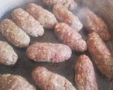 A picture of step 2 of Masala Seekh kabab.