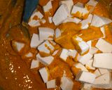 A picture of step 3 of Paneer kathi roll.