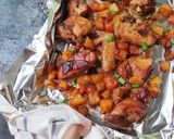 Foto langkah ke 9 dari resep Ayam Panggang Sayuran.