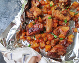 Foto langkah ke 9 dari resep Ayam Panggang Sayuran.