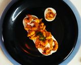 Foto del paso 1 de la receta: Escalopes d´Poulet aux sauce d´crevettes au Cognac