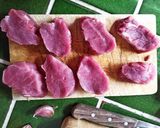 Foto del paso 1 de la receta: Filete de cerdo con champiñones 🐖