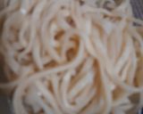 Foto langkah ke 2 dari resep Creamy Pink Pasta Low Budget ala Mie Pipih by : Jesslyn Orlane.