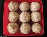 शेंगदाण्याचे लाडू (shengdancyahe ladoo recipe in marathi) रेसिपी स्टेप 5 फोटो 