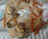 Foto del paso 5 de la receta: Nido de fideos de arroz acompañado 😉😉😉😉