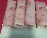 Foto del paso 2 de la receta: Rollitos de jamón York