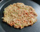 A picture of step 4 of Mix veg Pancake (wheat flour and rice flour).