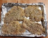 A picture of step 1 of Crispy Chicken Caesar Salad.