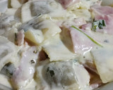 Foto del paso 4 de la receta: Ravioles a la Crema con Jamón