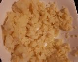 A picture of step 1 of Cheesy Potato balls.