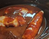 A picture of step 3 of Sweet Baby Ray’s Crockpot chicken.
