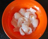 A picture of step 3 of Litchi in Malai Milk.