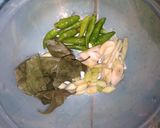 Foto langkah ke 2 dari resep Pepes tahu teri & jamur tiram.