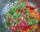 A picture of step 3 of Pasta fajita.