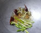 A picture of step 4 of Palak kofta kadhi.