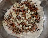 Foto langkah ke 4 dari resep Jinten Hitam Italian Herbs Chilli Cheese Sourdough Bread (Oven Tangkring).