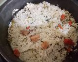 Foto langkah ke 2 dari resep Nasi Bakar Jamur isi Tuna.