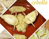 Foto del paso 10 de la receta Chipirones rellenos con salsa de puerros y cebolla