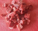 A picture of step 1 of Yummy lamb and beef goulash.