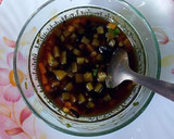 Foto del paso 8 de la receta: Lenguados al horno con patatas y vinagreta de salsa teriyaki