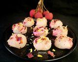 A picture of step 5 of Lychee Rose Sandesh - 15 Minutes - Quick & Easy - Fireless Sweet - Indian Bengali Mithai.