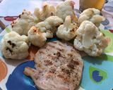Foto del paso 4 de la receta: Medallón de pechuga de pollo con coliflor. 100% Libre de grasa