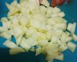 A picture of step 4 of Mexican rice with Pineapple.