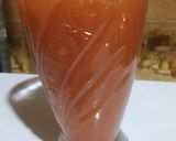 A picture of step 4 of Cucumber and water melon juice.