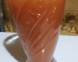 A picture of step 4 of Cucumber and water melon juice.